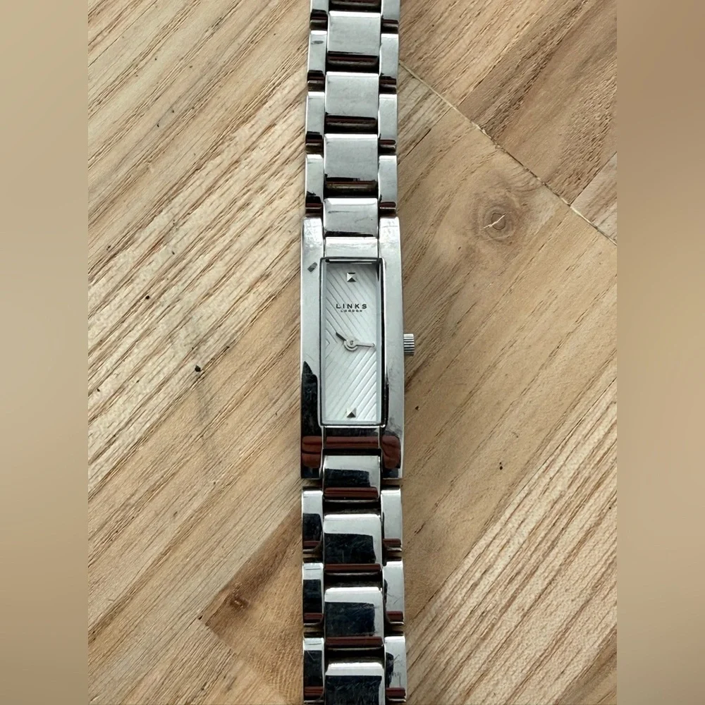 Links of London Salene Ladies Luxury Watch Stainless Bracelet Case White Dial